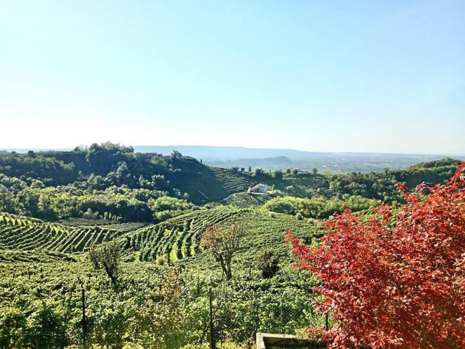 Relax Nelle Colline Del Prosecco Apartment Pederobba Exterior photo